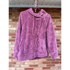 Pink Plush Pullover
